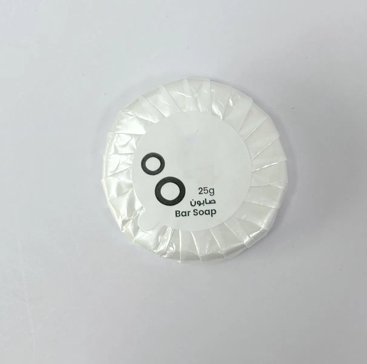 15g 25g 30g Bar Soap Pearlized Film Pleated Wrapping Soap for Hotel