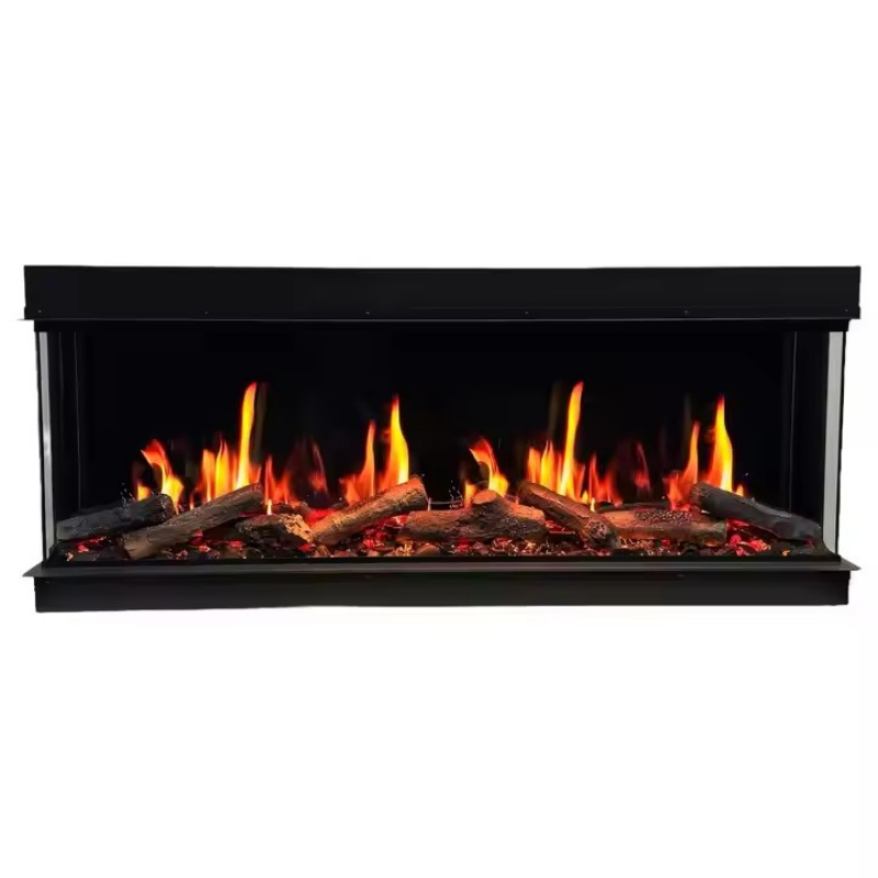 New Fashion Home Furniture 3 Sided Electric Fireplace