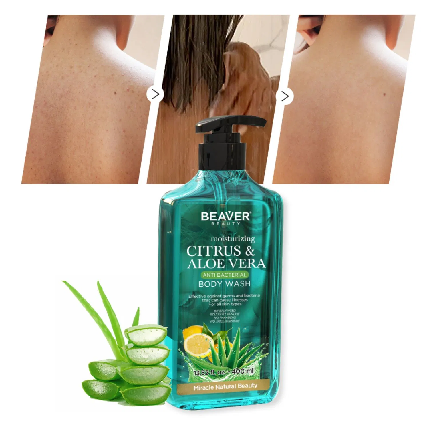 Beaver Skin Care Product Organic Body Wash