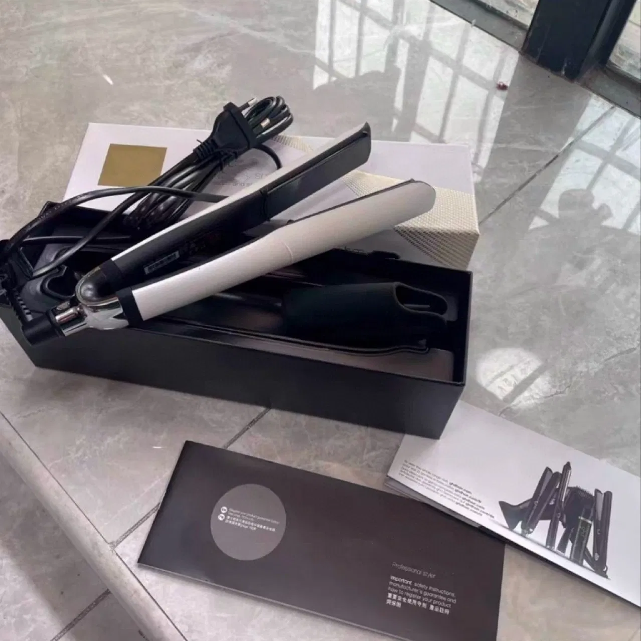 Hair Straightener Gh Curling and Styling Tool Multi-Functional Hair Straightener