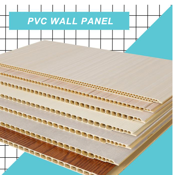 Factory Price New Material Wood Grain Wall Panel PVC Decorative Sheet