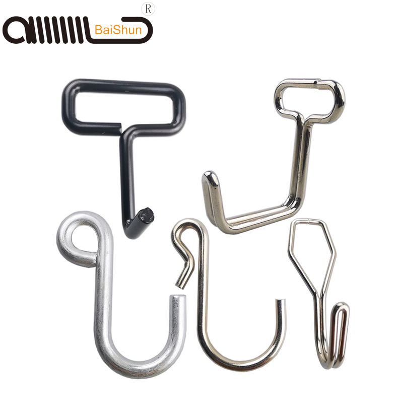 Factory Production 1 Inch 800kg Cargo Lashing Metal Ratchet Belt Buckle J Hook