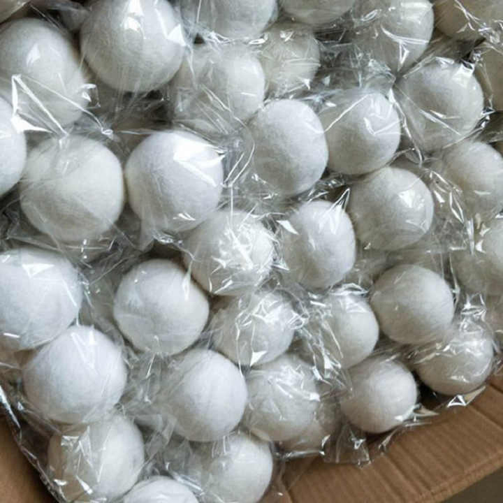 New Zealand Wool Hot Selling Eco-Friendly Organic Wholesale Wool Felt Dryer Balls for Laundry