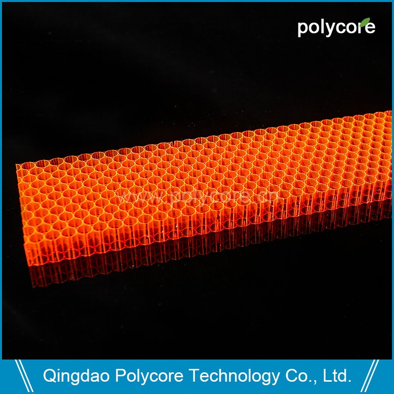 PC Honeycomb for Building Glass to Save Energy and Improve Building Artistry