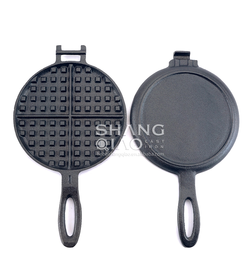 Чугунная вафельница Old Fashion для плиты, 17 см