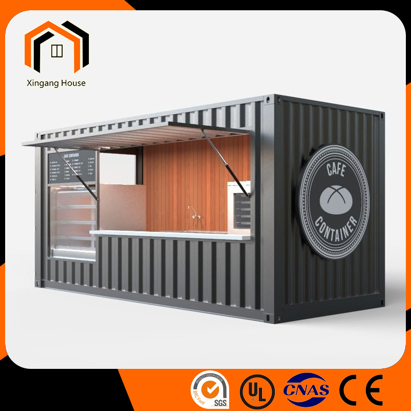 Quick Assembly Container House Prefabricated House Restaurant Coffee Shop Foam Tea Shipping Container House