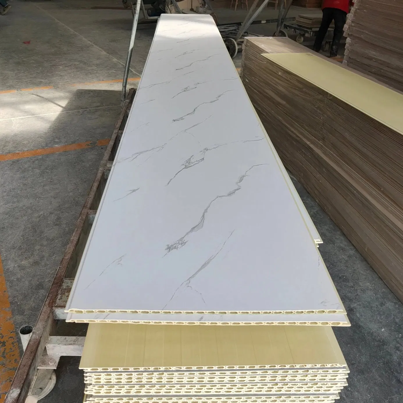 Ecocore Bamboo-Polyester Composite Boards Lightweight WPC Panel for Ceiling & Wall