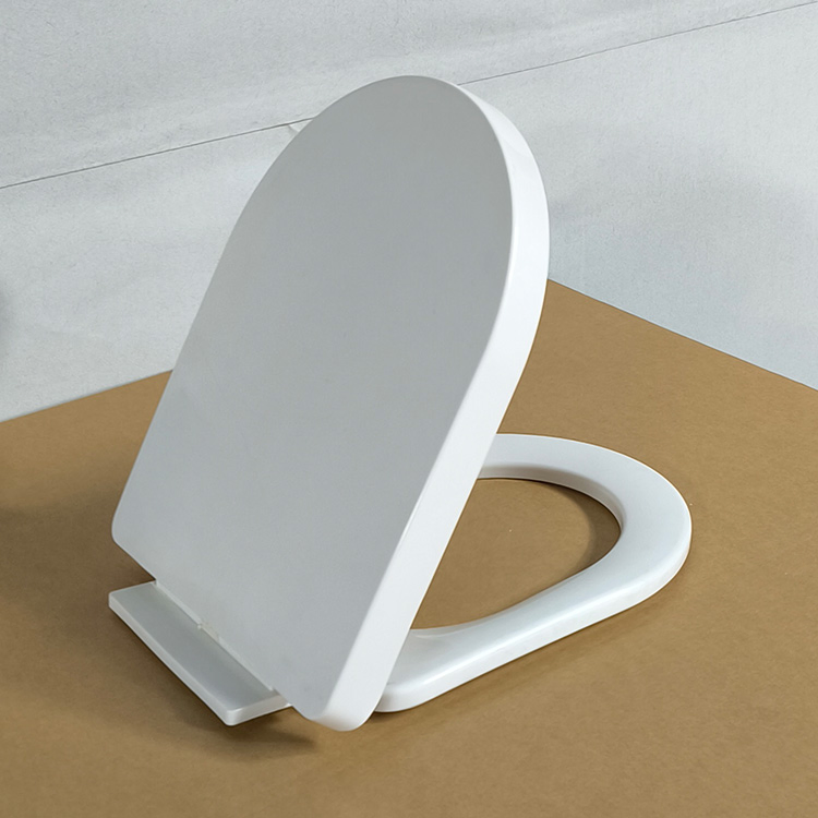 Washable Wc PP Toilet Seat Cover Easy Installation Slow Close Bathroom Toilet Lid