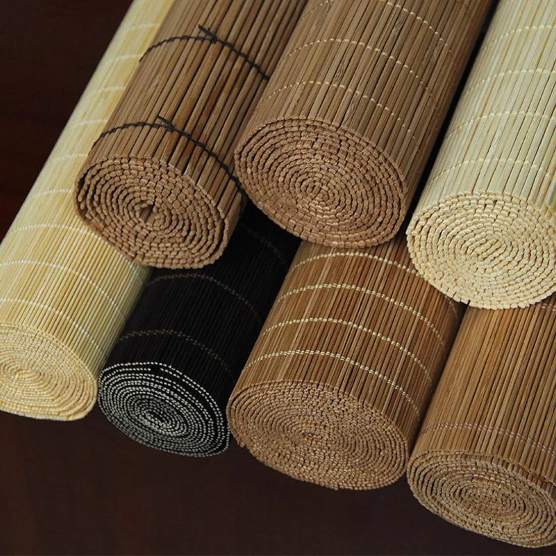 Natural Window Curtains in Bamboo Material Blind & Shade