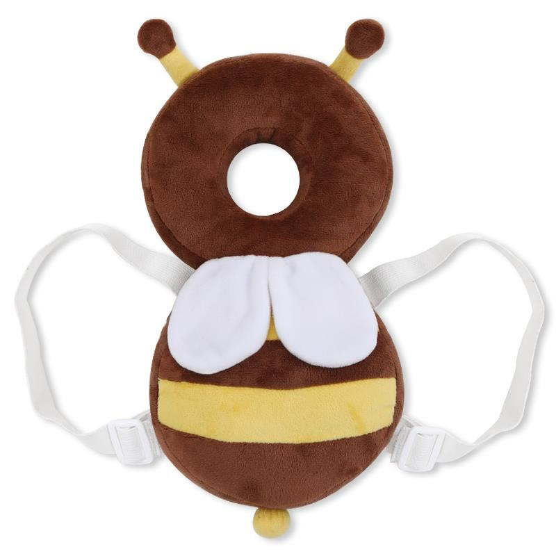 Cartoon Baby Walking Headrest Learning to Walk Anti Fall Backrest Pillow Breathable Backpack Head Protection Cushion Head Protection Hat