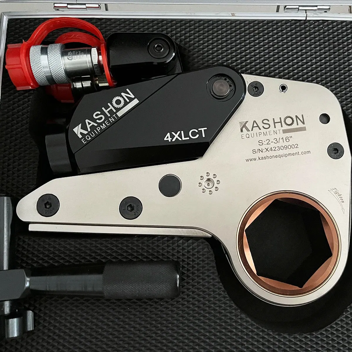4xlct 489-5392nm Low Profile Hydraulic Torque Wrench Ratchet Cassette