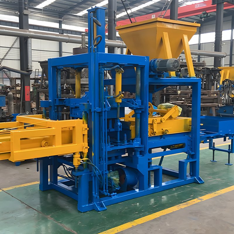 High-Efficiency Fully Automatic Hydraulic Brick Making Machine Line for Construction Sites