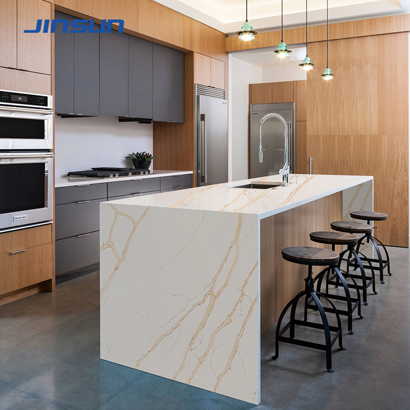 Customizable Quartz Stone 20mm Thick Available in Various Sizes