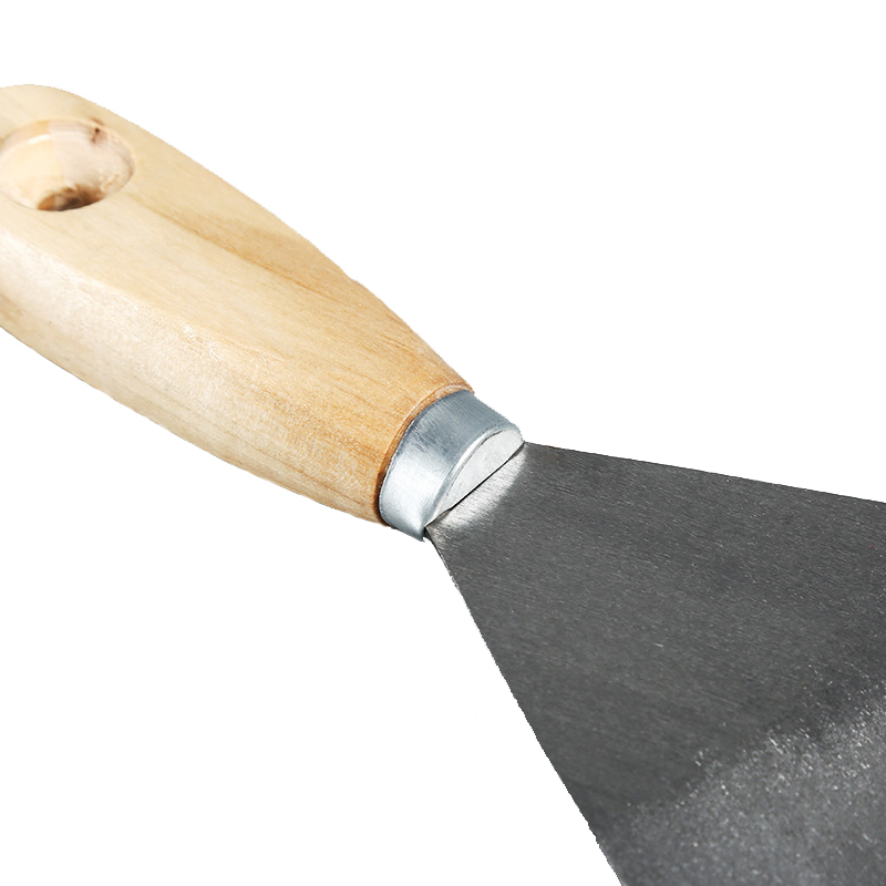 High Quality Stainless Steel Putty Knife with Wooden Handle