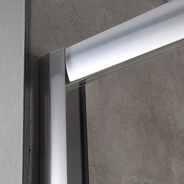 Dewo Stainless Steeltempered Transparent Glass Shower Enclosure High Quanlity Family Bathroom (PP6608)