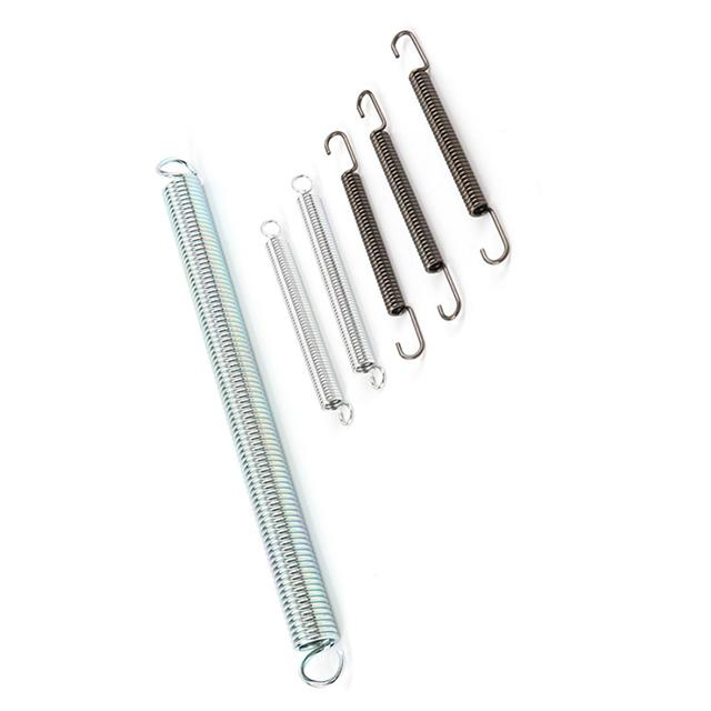 OEM Manufacturer Custom Metal Carbon Steel Stainless Steel 304 Long Coil Double Hook Tension Spring Extension Spring