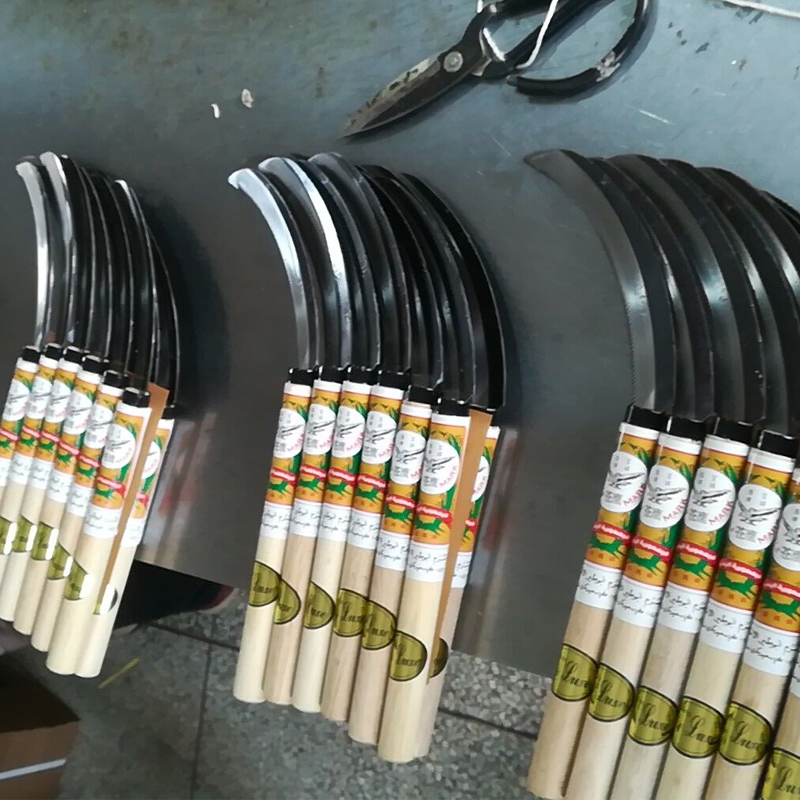 High Quality Aluminium Alloy Long Cutting Grass Farm Steel Sickle