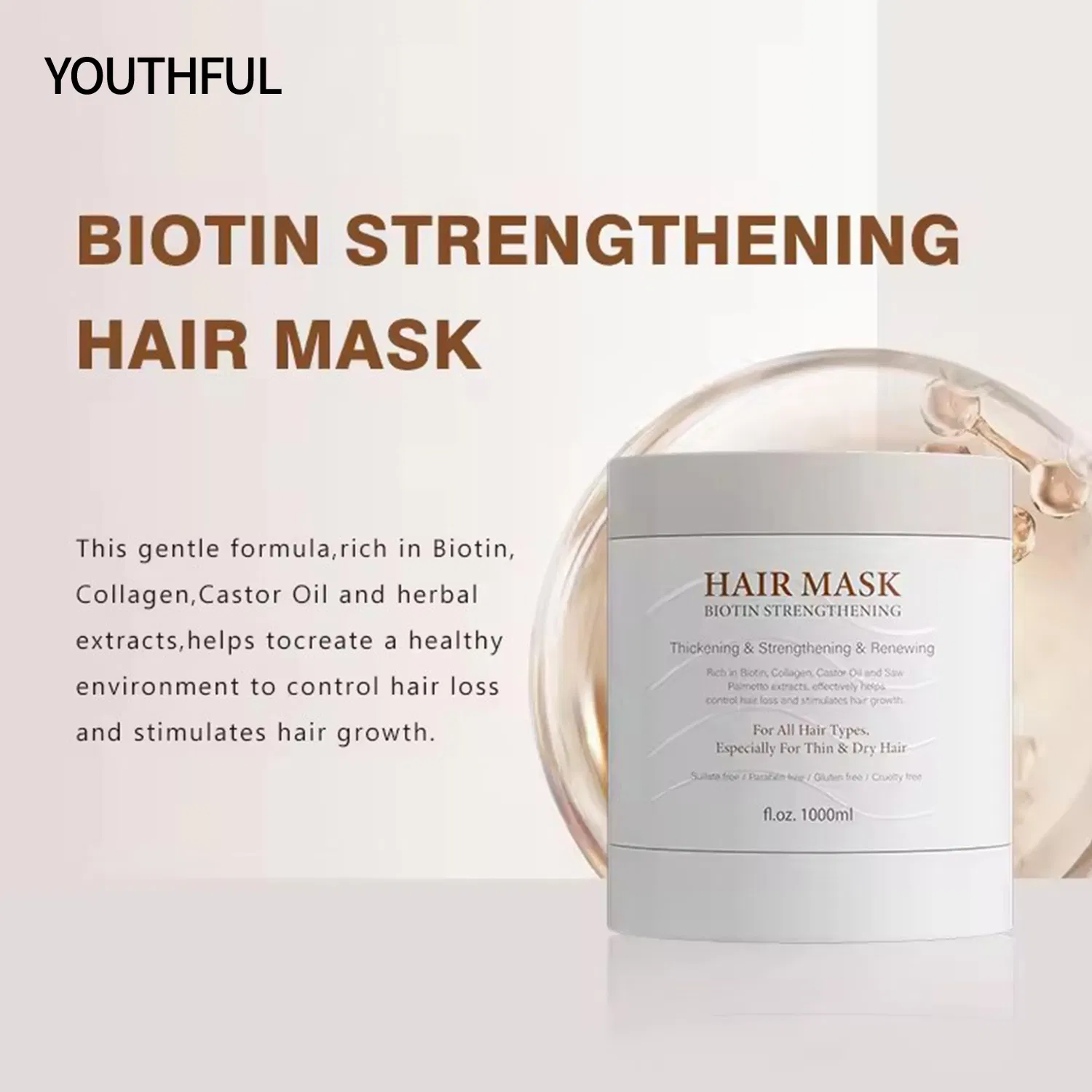 Help Boost Thinning Hair with Added Keratin Hair Mask