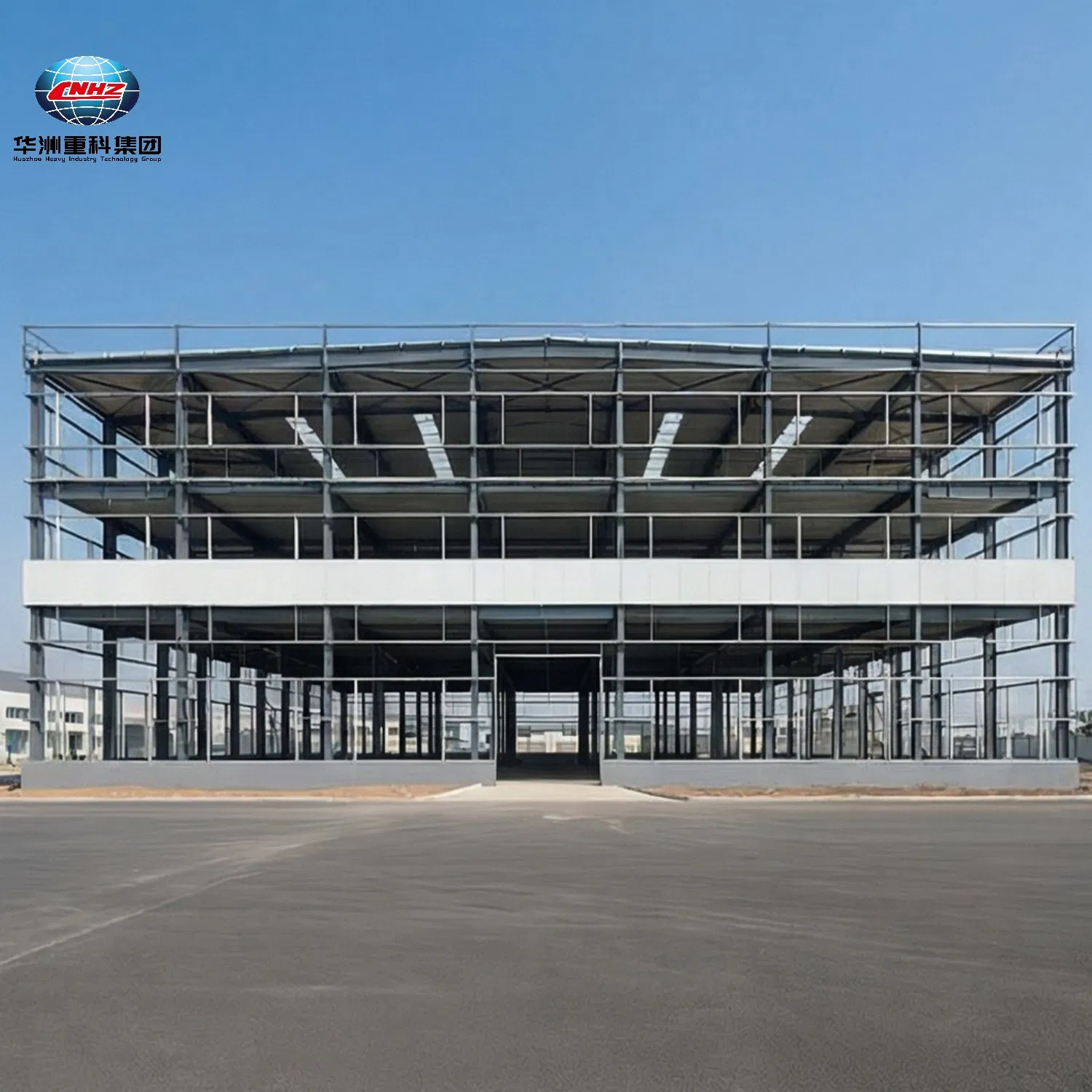 Light Prefab Steel Painted Steel Structure Factory Warehouse/Workshop/Shed Building