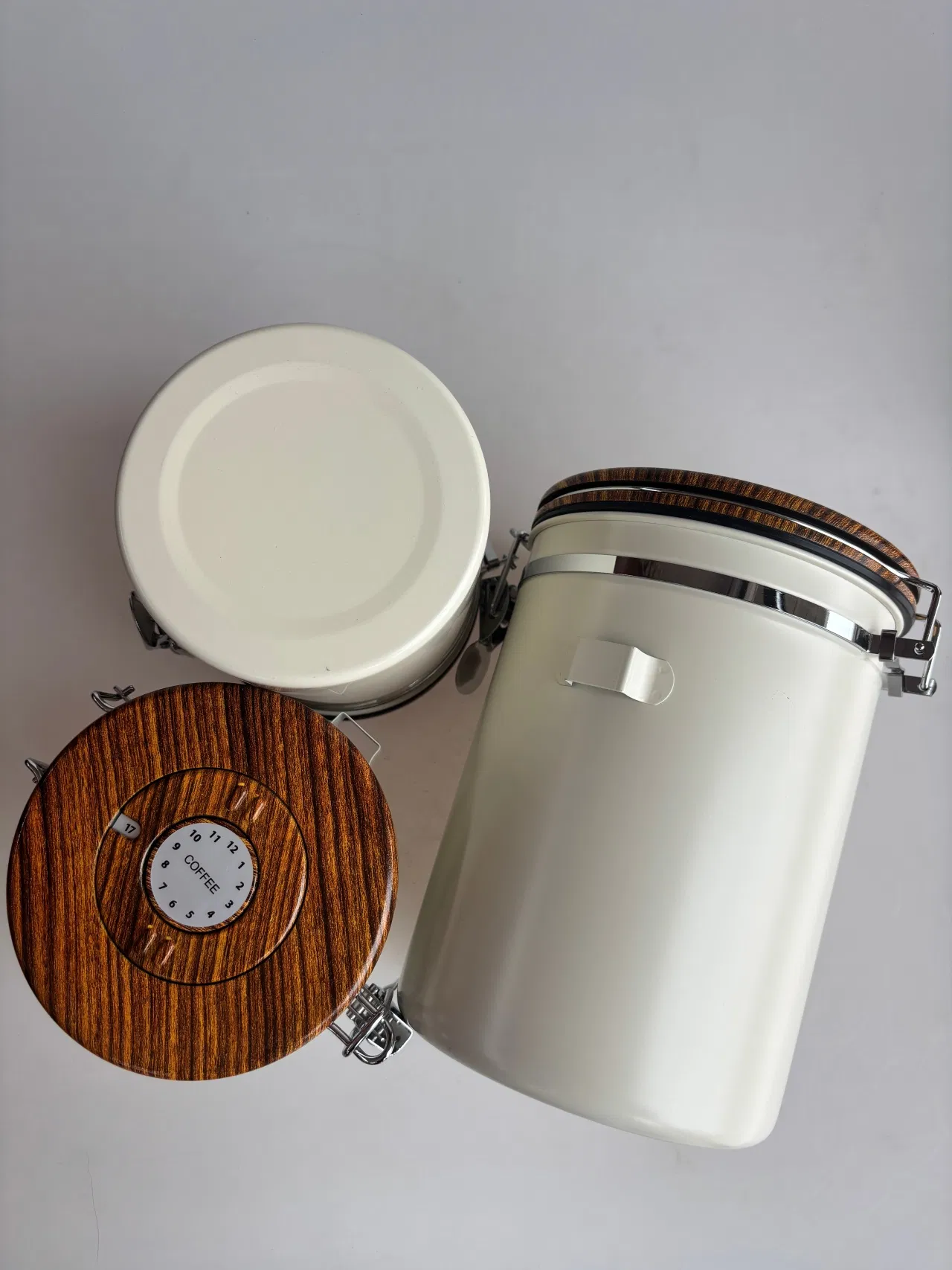 Luxury Stainless Steel Canister for Kitchen Storage or Coffee Bean