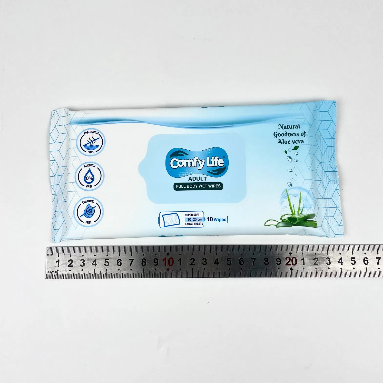 Premium Spunlace Water Wet Wipes - High Quality Disposable Sample