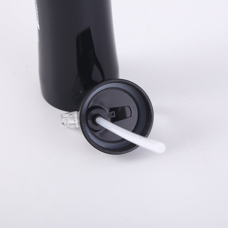 Leakproof Single Walled Water Bottle with Straw Non-Insulated Leakproof Water Bottle