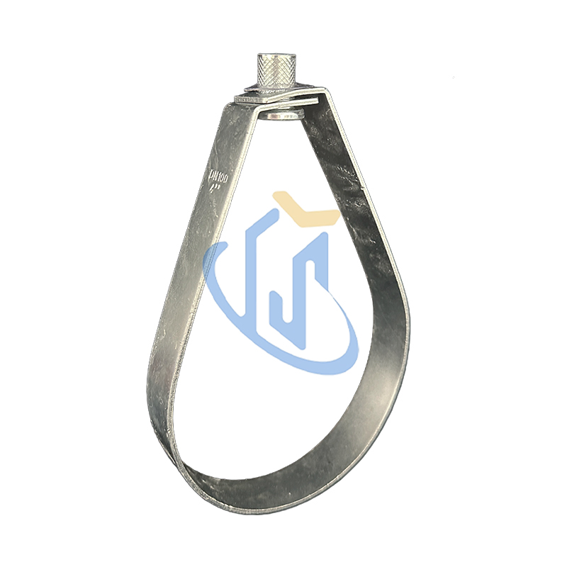 UL Certification Galvanized Seismic Support Swivel Loop Pear Shape Pipe Hanger Clamp