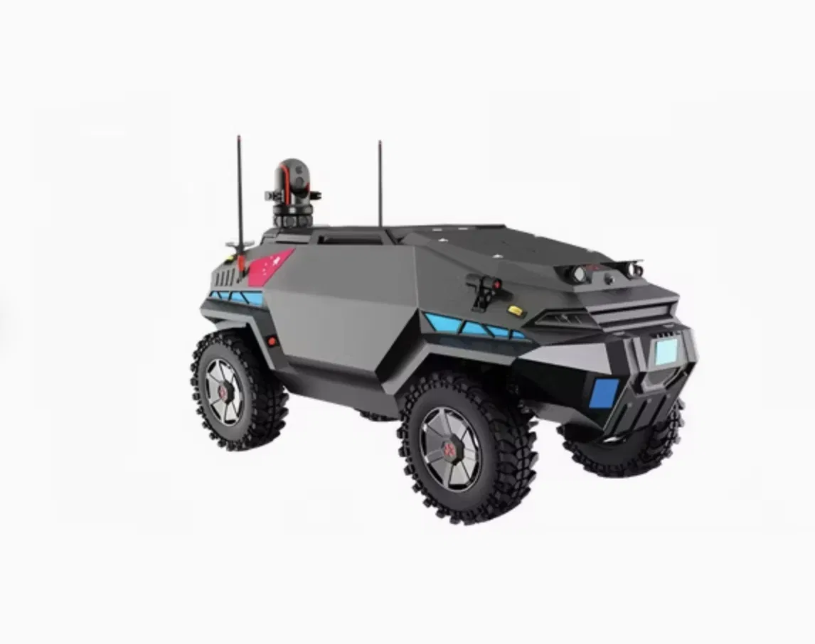 Discount Original 4×4 All-Terrain Unmanned Ground Vehicle Security Patrol Platform for Intelligent Surveillance