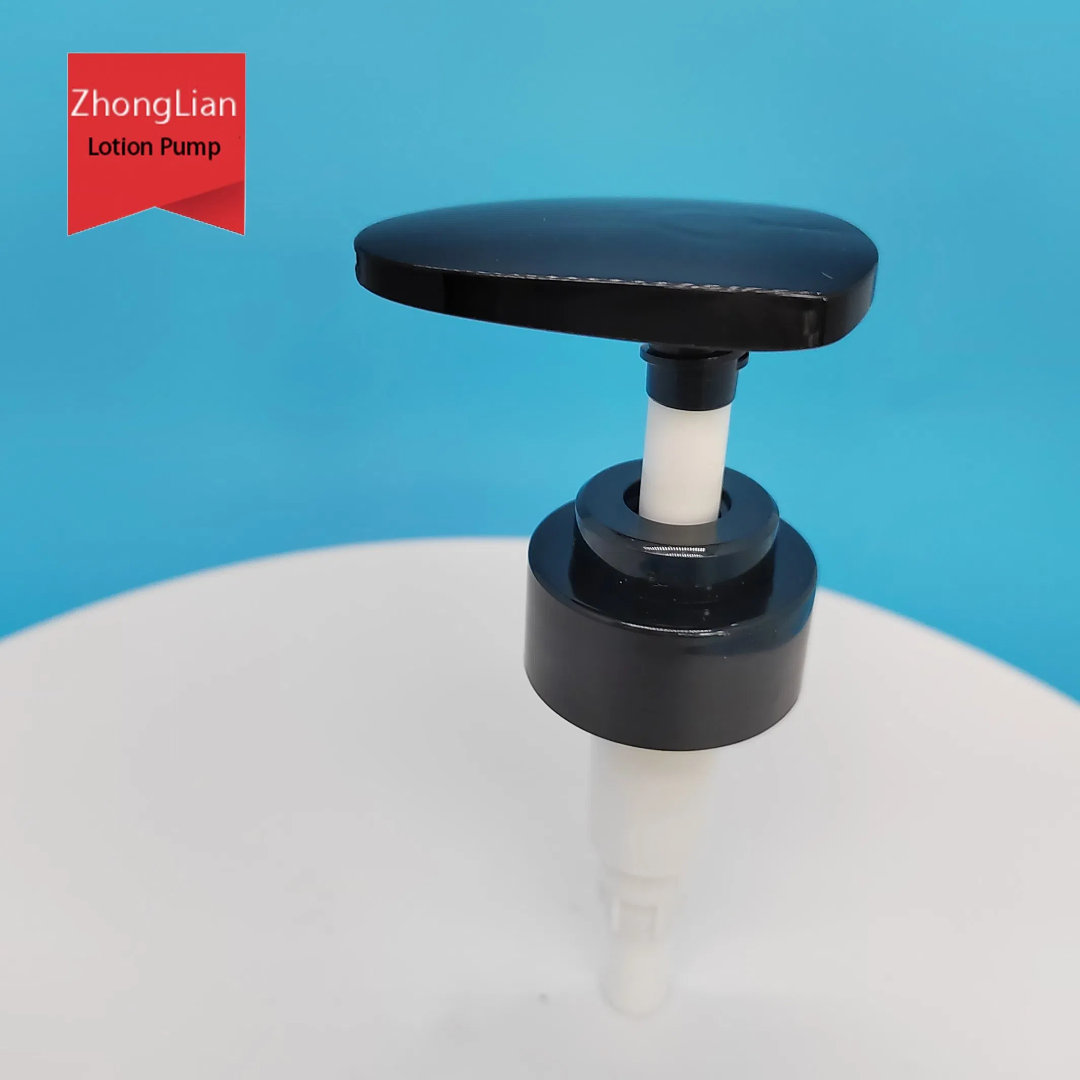 Zhongian Factory Supply 4ml 28mm 32mm Output Black Shampoo Pump Dispenser Lotion Pump