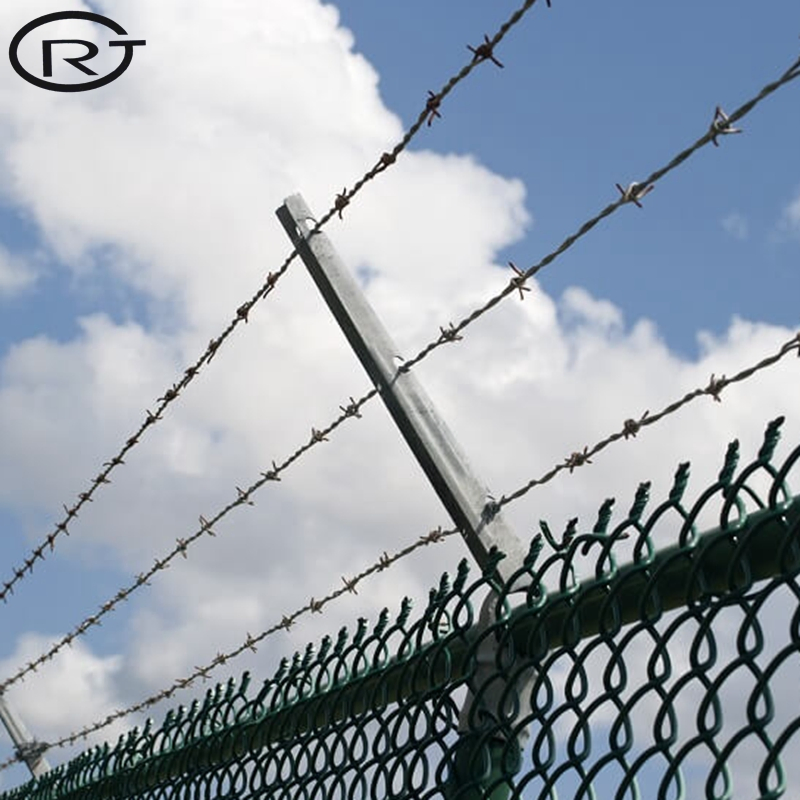 Wholesale Construction Decoration Wire Mesh Fencing Barbed Wire Fence Low Price