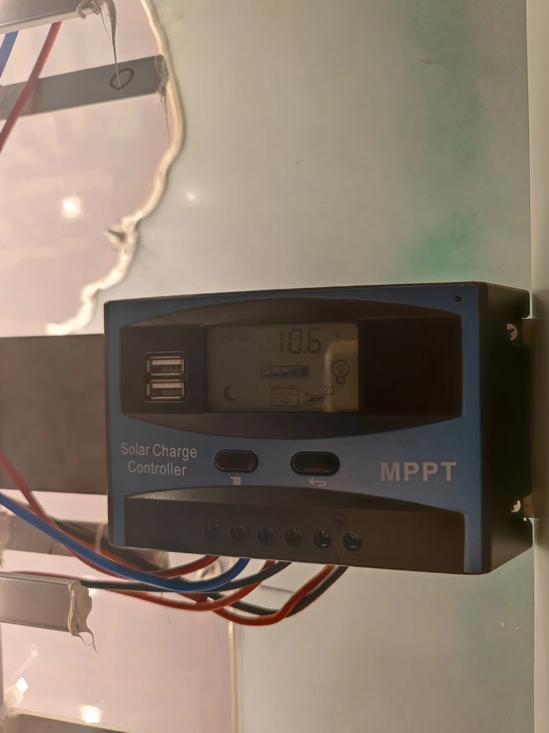 Solar Free Standing Light Box Solar Power Outdoor Advertising LED Sign