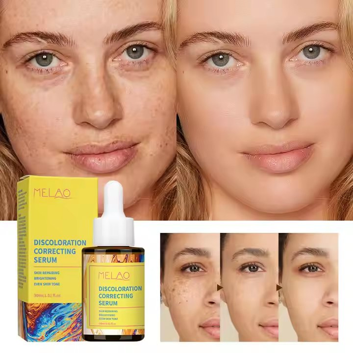 Acid Vitamin C E Peptide Collagen Facial Discoloration Correcting Serum