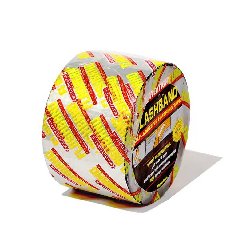 Strong Self-Adhesive Asphalt Tape for Roof Waterproofing, Offering Heat Insulation and Leakage Prevention on Steel Tile Roofs