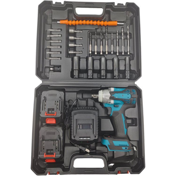 China Lithium Drill Set Customized Color Box Tool Kit OEM