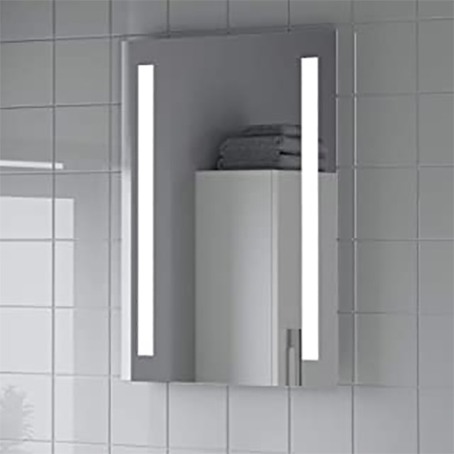 Miclion Factory LED Lighted Bathroom Floor Full Length Dressing Body Mirror Wall Mounted