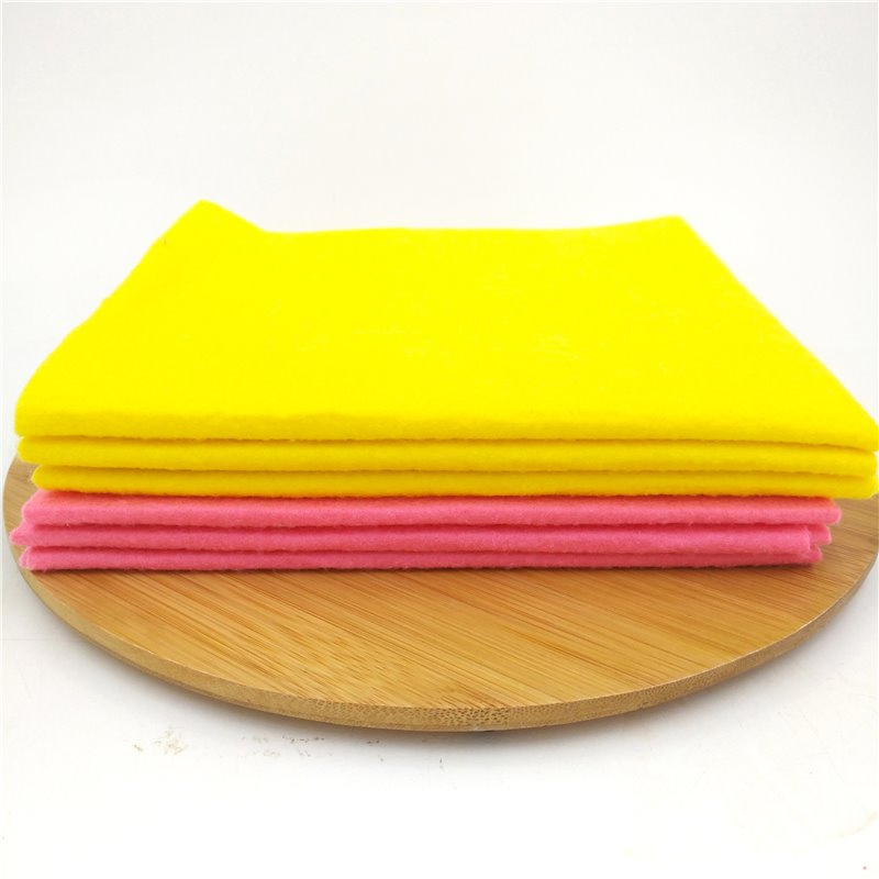 Three Colors Disposable Cleaning Cloth