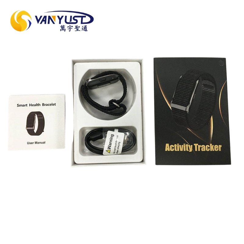 OEM Vital Sign Health Monitoring Wristband Watch Fitness Tracker Smart Bracelet