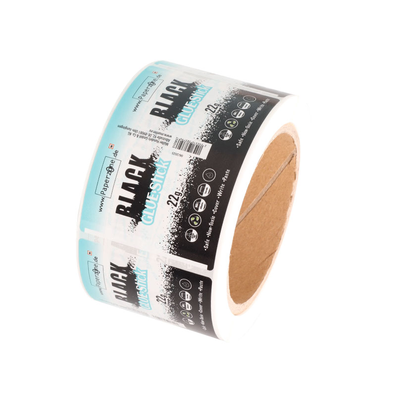 Synthetic Matte PP Paper Colorful Roll Self Adhesive Label Sticker with Semi Glossy Finish