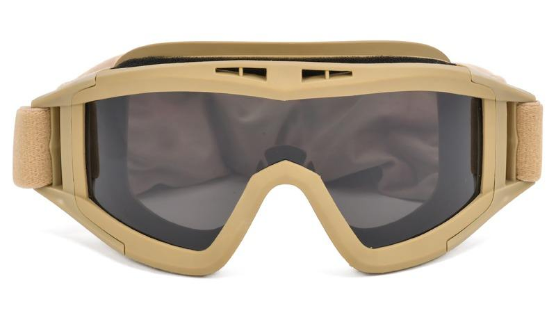 Mil-Prf-32432A Tactical Goggles Paintball Safety Glasses with 4.0mm 3 Interchangeable Lens Safety Tactical Glasses Goggles