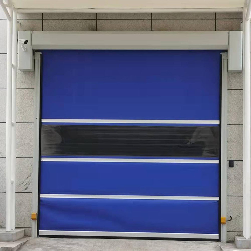 CE and ISO9001good Quality Factory Wholesale High Speed Rapid Rolling Roll up PVC Fast Roller Shutter Door for Clean Room Factory Workshop Warehouse Shops