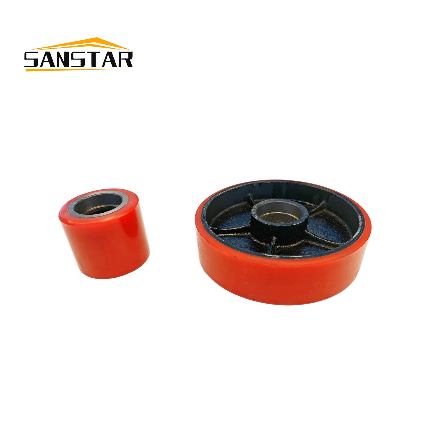 Rigid High Accuracy Ultra Durable PU Wheel Heavy Duty for Hand Pallet Jack