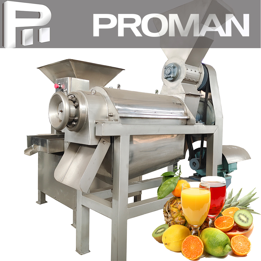 Automatic Fruit Vegetable Juicer Crushing Filter Orange/Pineapple/Banana Juice Production Line