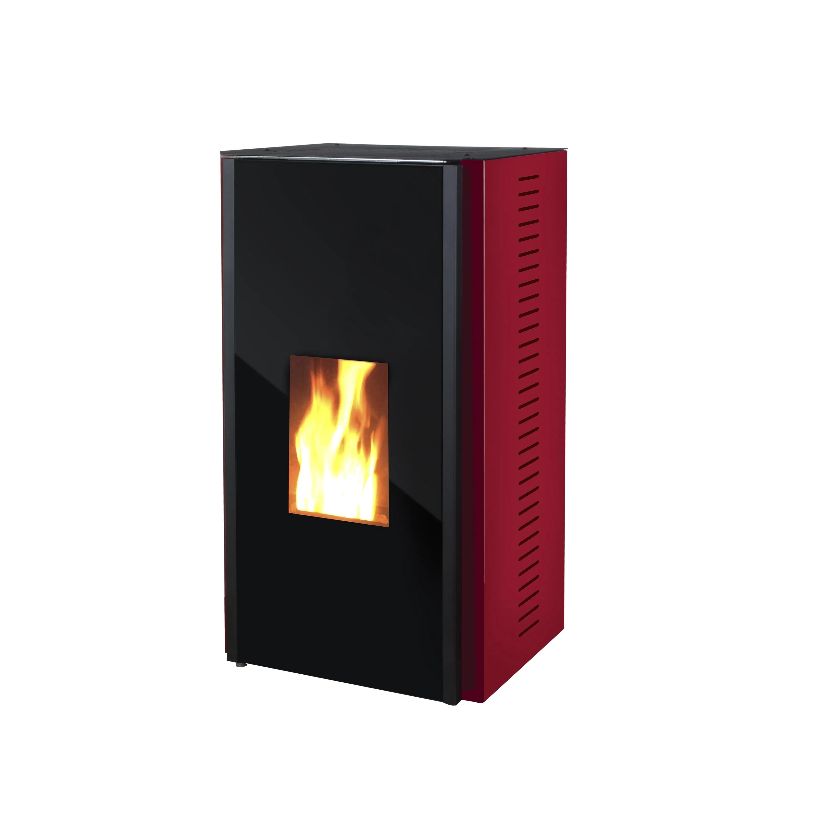 Современная пеллетная печь с дистанционным управлением