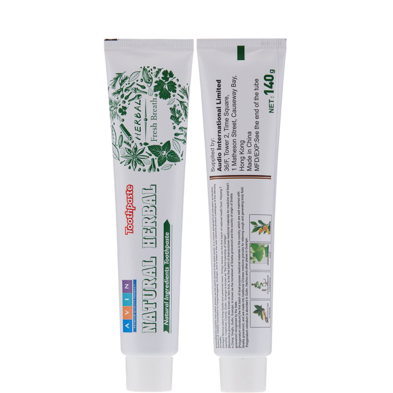 Wholesale Custom Private Label Fluoride Free Fresh Breath Natural Herbal Toothpaste Manufacturer