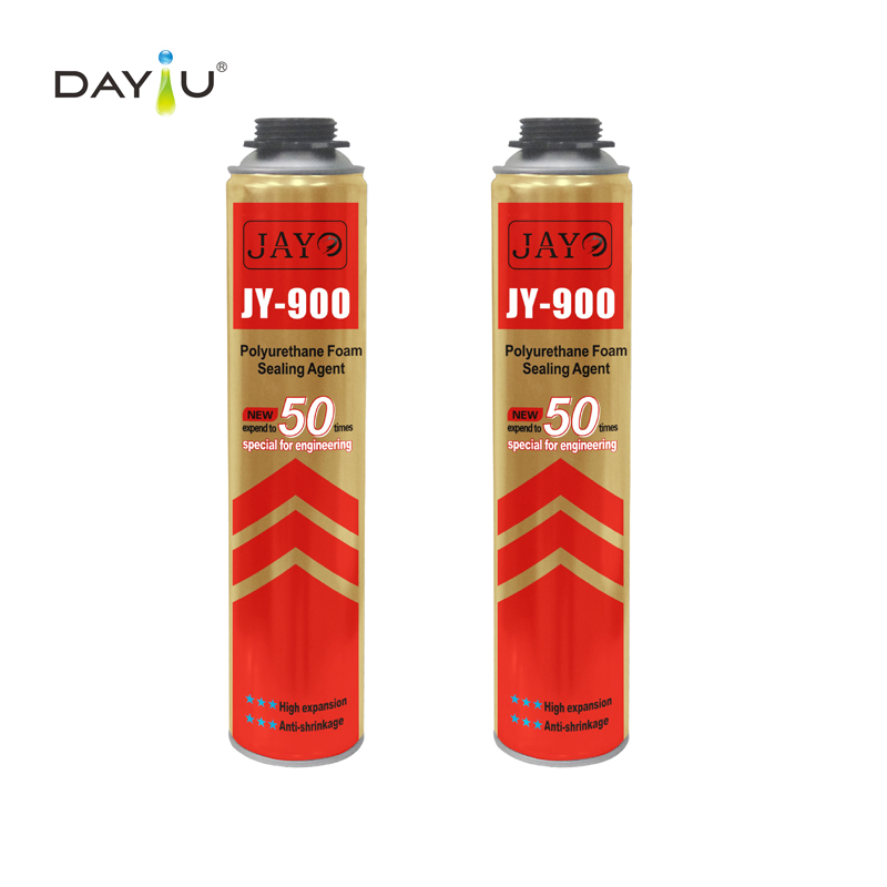 Weatherproof Adhesive Polyurethane Foam Caulking for Building Insulation