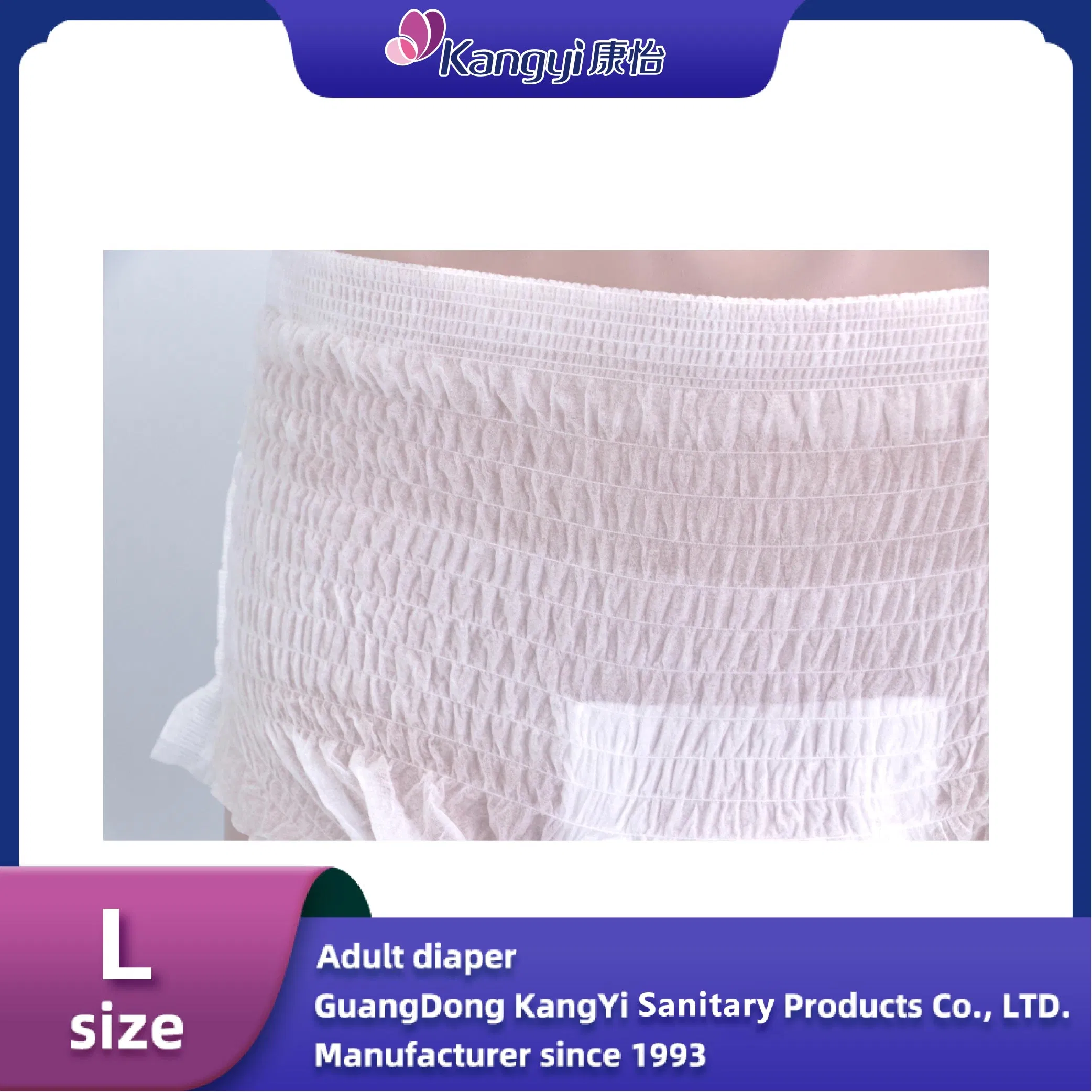 Wholesale Disposable China Supplier Elderly People Incontinence Adult Diaper in Bulk XL