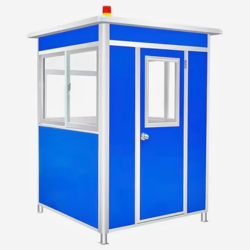 Factory Customized Modular Design Luxury Durable Prefab Eco-Friendly Mobile Security Booth for Modern Guarding Solutions