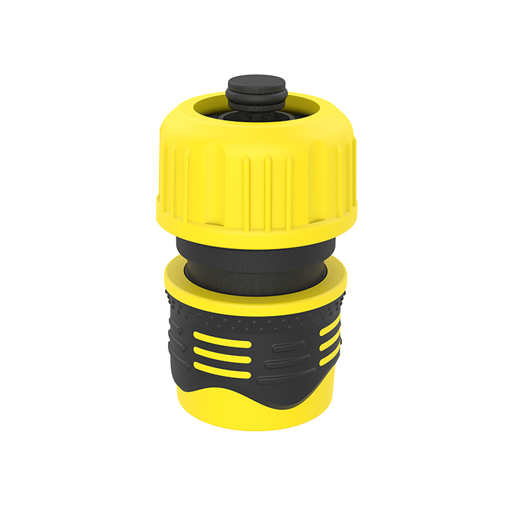 Outdoor Garden Plastic 3/4" Coupling Splice Waterstop Quick Connect Garden Hose Fittings for Garden