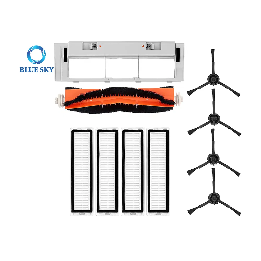 Vacuum Cleaner Parts HEPA Filter Roller Brush Side Brush Xiaomi Roborock Robot with High Quality Accessories
