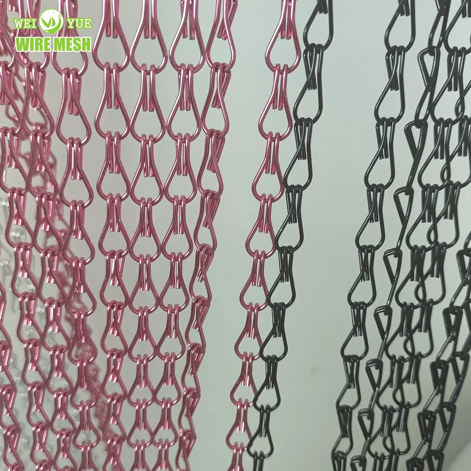 Chinese Factory Furniture Fittings Hardware Custom Size Hanging Chains Double Hook Chain Hanging Basket Chains